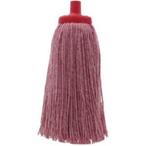 Red Janitors Mop Head 400gm