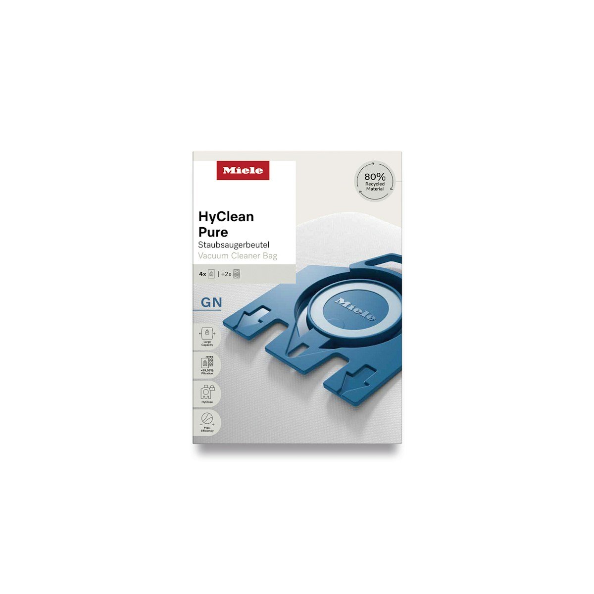 Miele GN HyClean Pure Vacuum Bags (4 Pack) – view 3