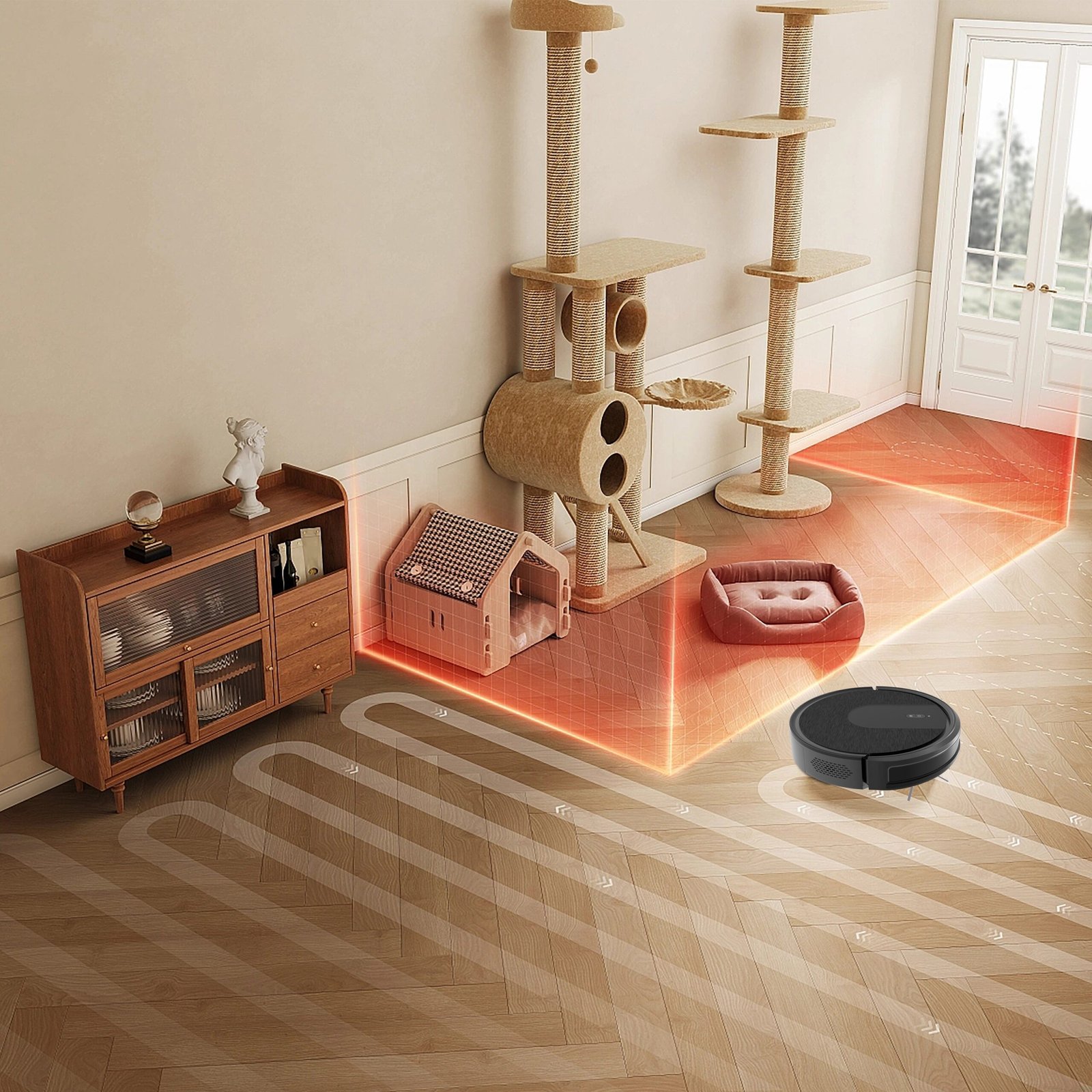 Sheffield robot vacuum cleaner SHFRV01B 7