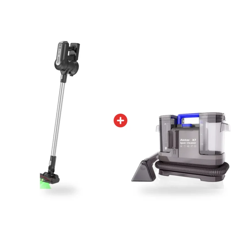 Akitas V11 Cordless + Akitas X7 Carpet Cleaner Bundle