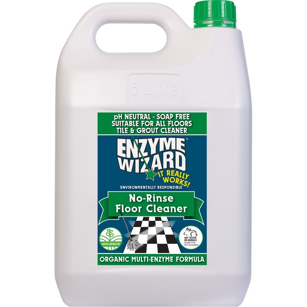 Enzyme Wizard No Rinse Floor Cleaner 5 Litre Enzyme Wizard No Rinse Floor Cleaner 5 Litre