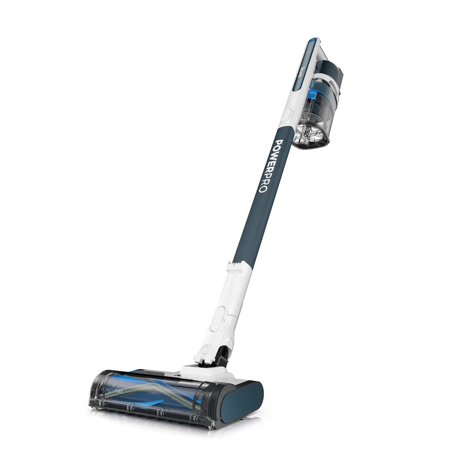 Shark PowerPro cordless stick vacuum IZ373HANZ white and Adriatic teal 2